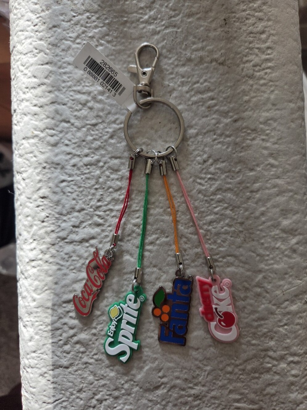 Coca Cola Keychain Charm Set